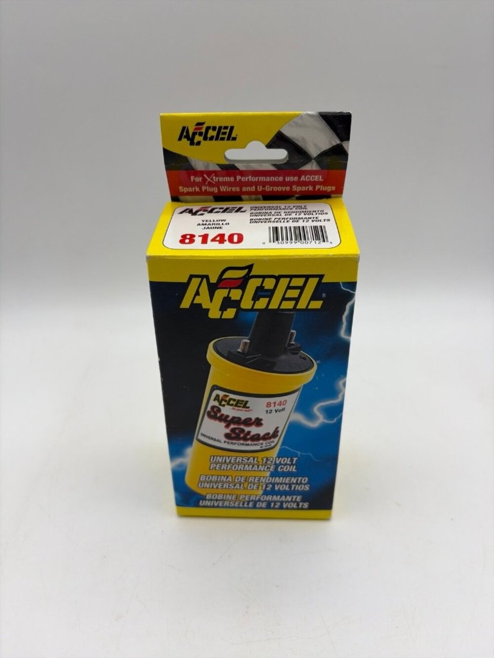ACCEL (ACC 8140) Performance Universal SuperStock Coil , Yellow Brand New